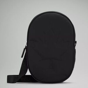 lululemon Team Canada Olympics Black Crossbody Bag